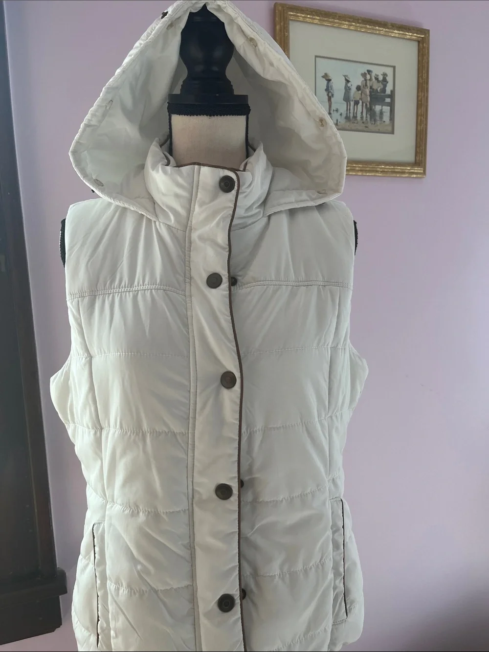 Girl’s Puffer Hooded Vest